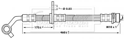 BORG & BECK Pidurivoolik BBH7023